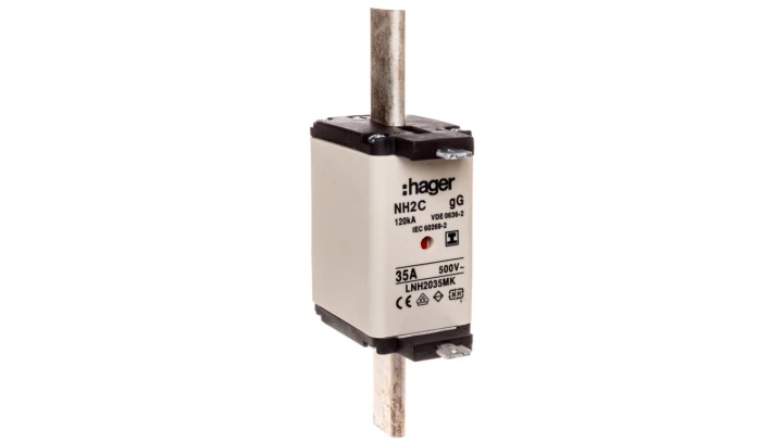 Wkładka bezpiecznikowa NH2C 35A 500V gG LNH2035MK