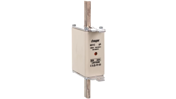 Wkładka bezpiecznikowa NH1C 50A 500V gG LNH1050M