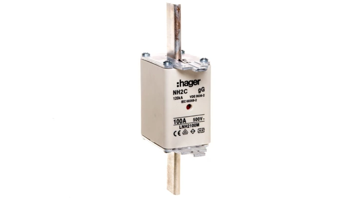 Wkładka bezpiecznikowa NH2C 100A 500V gG LNH2100M