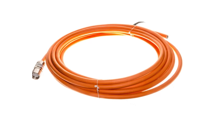 Kabel zasilający serwonapęd 4x1,5mm2+2x1mm2 10m BDH, BSH VW3M5101R100