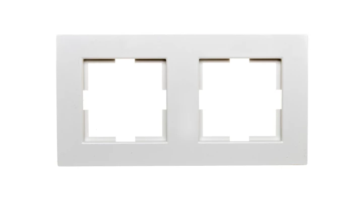 Karre Ramka 2-Krotna, Kolor Biały / 90960261