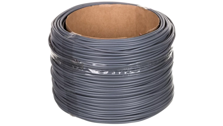 Przewód instalacyjny H07V-K (LgY) 1 szary /100m/