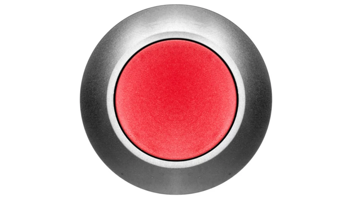 Napęd przycisku 30mm czerwony z samopowrotem metalowy matowy IP69k Sirius ACT 3SU1060-0JB20-0AA0
