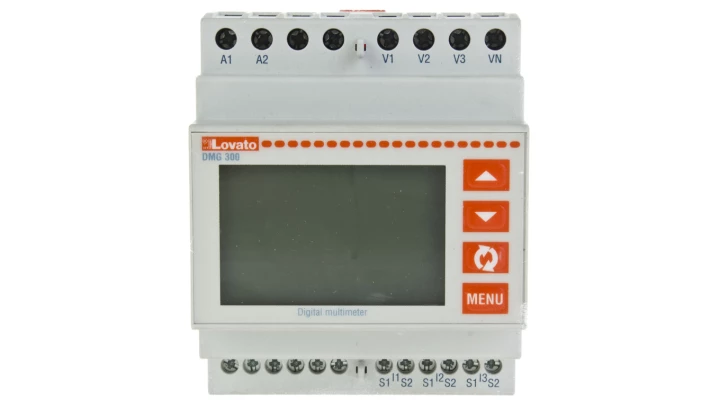 Miernik cyfrowy wielofunkcyjny z analizą harmonicznych modułowy 128x80 pikseli do rozbudowy 100-240VAC / 110-250VDC DMG300L01