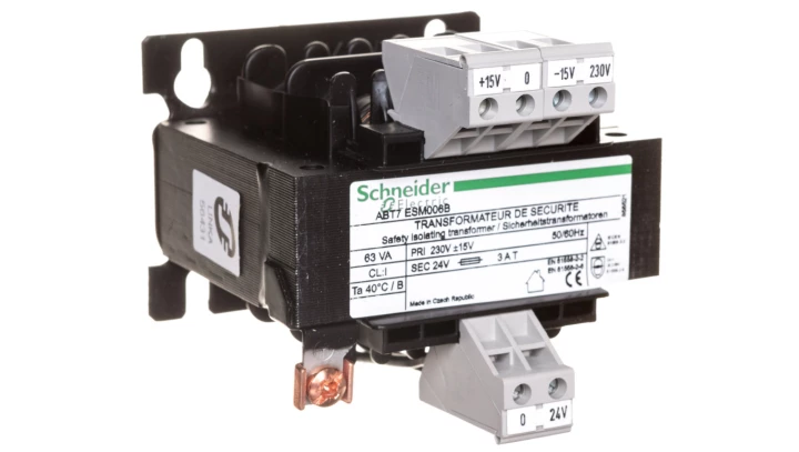 Transformator 1-fazowy 63VA 230/24V ABT7ESM006B