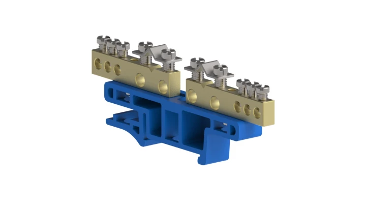 Listwa zaciskowa L-5x2 do montażu na szynie TS35 MSF 2000-06