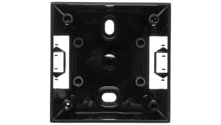 Integro Flow/Pure Puszka pojedyncza natynkowa wysoka czarna 911512510