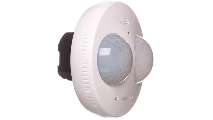 Czujnik obecności i ruchu 360st. 5-1200 lux 1 kanałowy sufitowy biały EE810