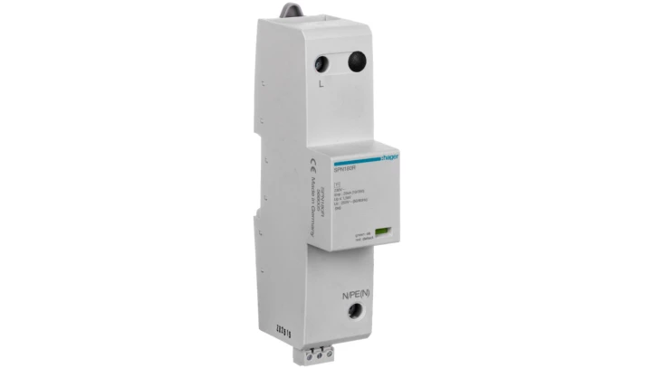 Ogranicznik przepięć B Typ 1+2 1P 25kA 255V 3,5kV ze stykiem sygnalizacyjnym SPN180R
