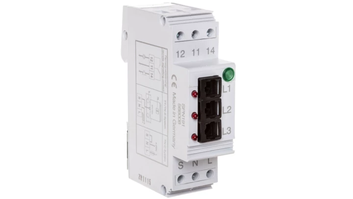 Ogranicznik przepięć z bezpiecznikiem B Typ 1 1P 75kA 255V AC 3,5kV SPN191