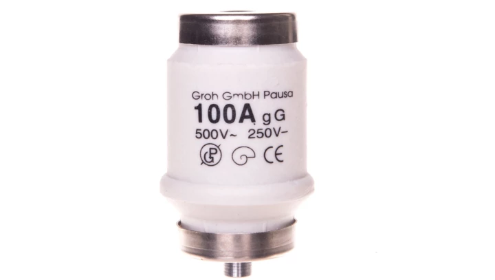 Wkładka bezpiecznikowa D 34x56mm DTIV zwłoczna 100A LDTIV100