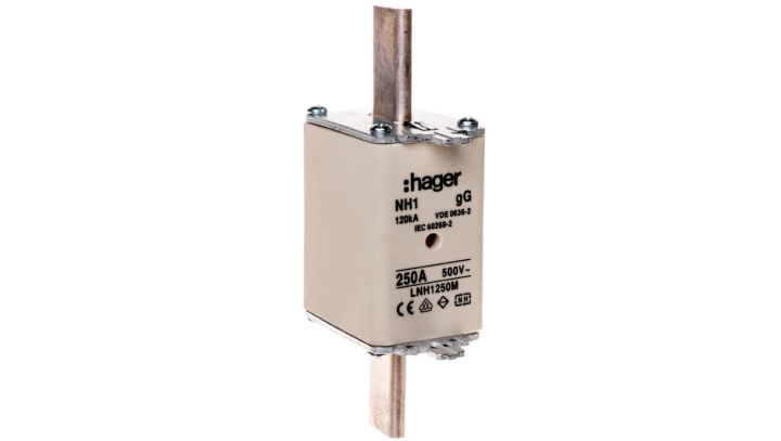 Wkładka bezpiecznikowa NH1 250A 500V gG LNH1250M