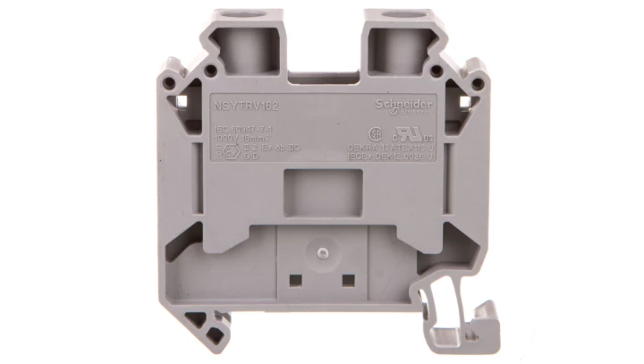 Złączka szynowa 2-przewodowa 16mm2 szary ATEX NSYTRV162 /50 szt./