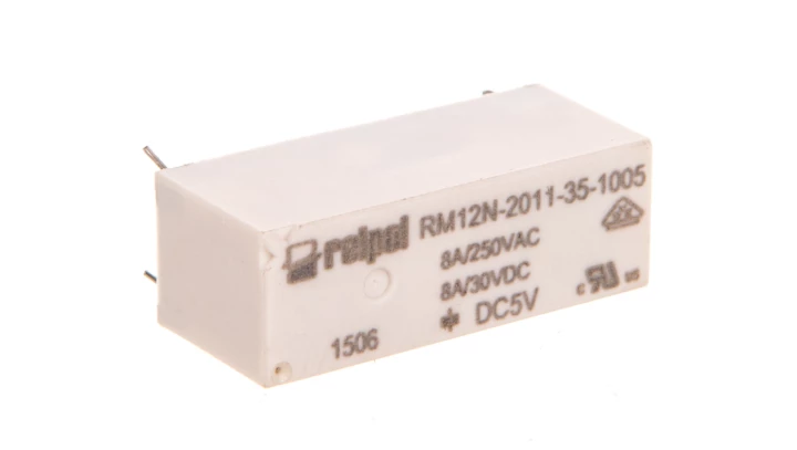 Przekaźnik miniaturowy 1P 10A 5V PCB RM12N-2011-35-1005 2614987