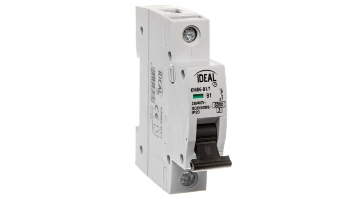 Wyłącznik nadprądowy 1P B 1A 6kA KMB6-B1/1 VDE 23175