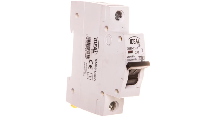 Wyłącznik nadprądowy 1P C 32A 6kA AC KMB6-C32/1 VDE 23160