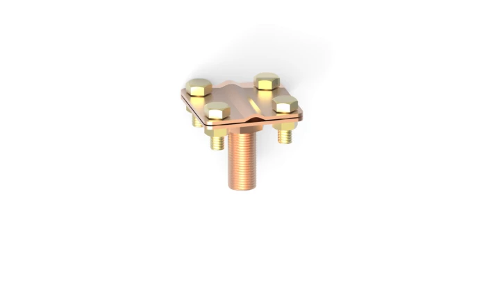 Zacisk wkręcany do pręta uziomowego fi 20mm 42.2.1 CU/OC /94211206/