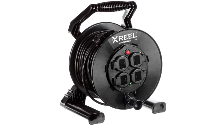 Przedłużacz bębnowy XREEL 40mb H03VV-F 3x1,5 IP44 4xGS 230V 92506H48173