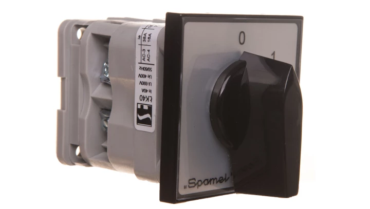 Łącznik krzywkowy z czołem IP65 ŁK40-1.828P03