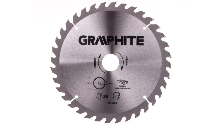 Tarcza do pilarki widiowa 216x30 mm 36 zębów 57H679