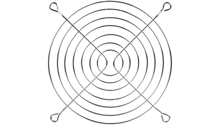 Metalowa kratka ochronna dla wentylatorów 120x120mm LZ38-120