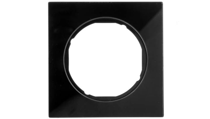 R.3 Ramka pojedyncza szkło czarna 10112216