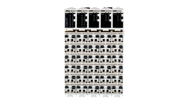 Moduł rozszerzeń I/O kompakt 24VDC 24DI/18DO TM5C24D18T