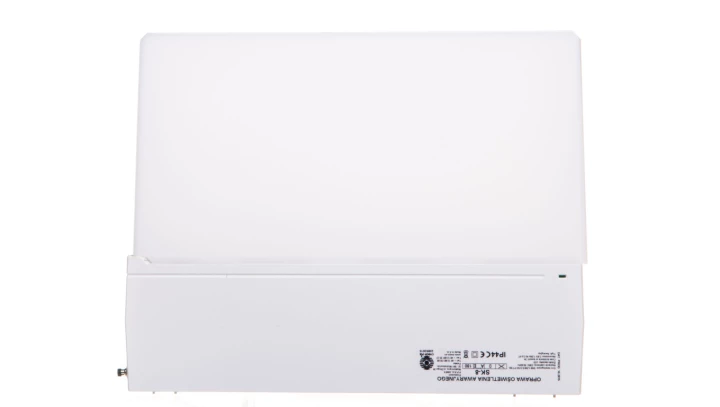 Oprawa awaryjna SK-8 ECO LED 1,2W 3h jednozadaniowa PT biała / opal SK8/1,2W/E/3/SE/PT/WL
