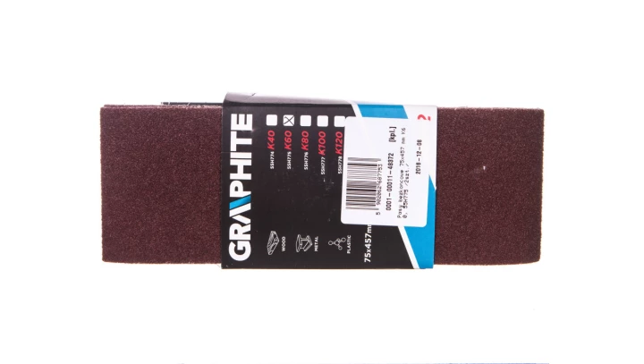 Pasy bezkońcowe 75x457 mm K60, 55H775 /2szt./