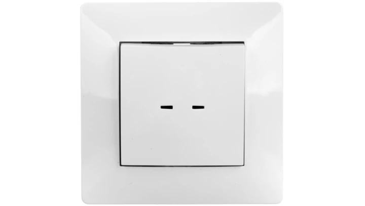 VOLANTE Łącznik jednobiegunowy z podświetleniem biały 2623-00