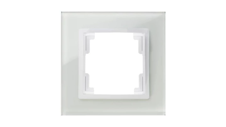 VOLANTE Ramka pojedyncza szklana biały 2671-62