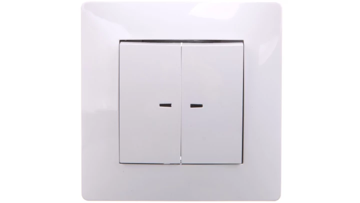 VOLANTE Łącznik świecznikowy z podświetleniem biały 2624-00