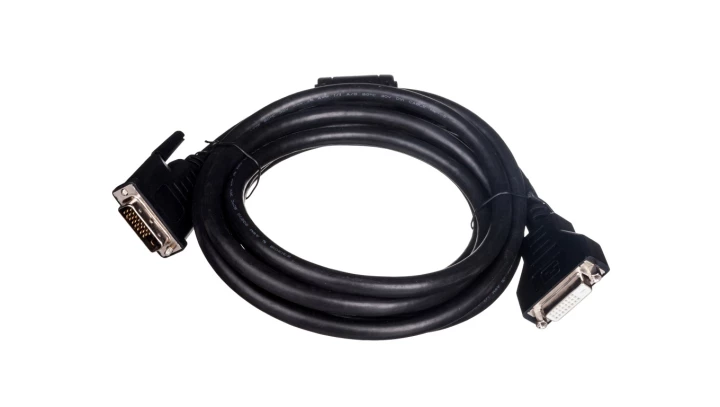 Kabel przedłużający DVI-D Dual Link Typ DVI-D(24+1)/DVI-D(24+1), M/Ż czarny 3m AK-320200-030-S
