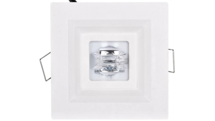 Oprawa awaryjna LOVATO P ECO LED 1W 125lm (opt. koryt.) 1h jednozadaniowa biała LVPC/1W/E/1/SE/X/WH
