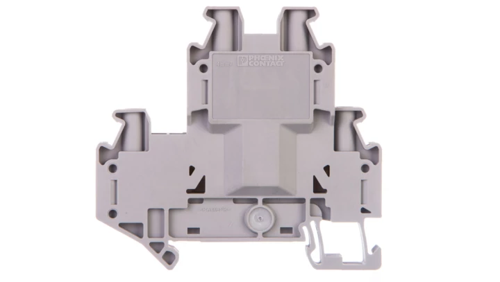 Złączka szynowa elementów kontrolnych 2-piętrowa 4-przewodowa 4mm2 szara UTTB 4-BE 3074444