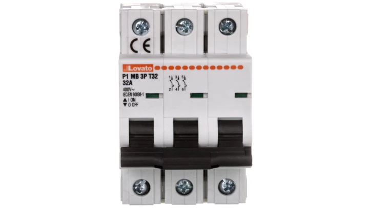Ogranicznik mocy 3P 32A 10kA P1MB3PT32