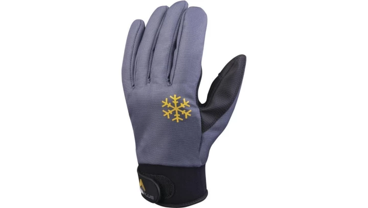 Rękawice strona grzbietowa z poliestru z powłoką PU strona chwytna z poliestru i PU kolor czarno-szary rozmiar 11 MAIN VV903GR11