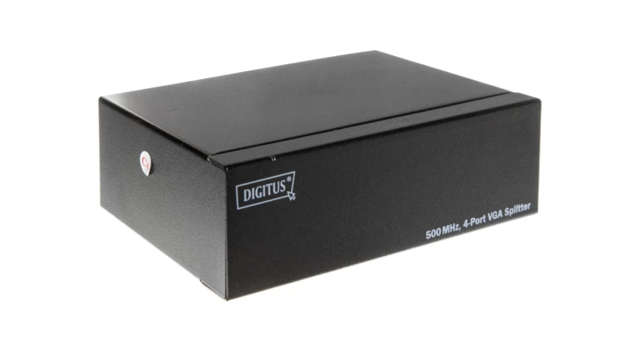 Rozdzielacz/Splitter VGA 500MHz, 2048x1536p, 1/4-portowy DS-42110