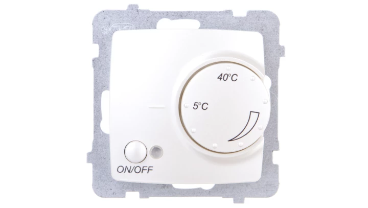 KARO Regulator temperatury /czujnik napowietrzny/ ecru perłowy RTP-1SN/m/42