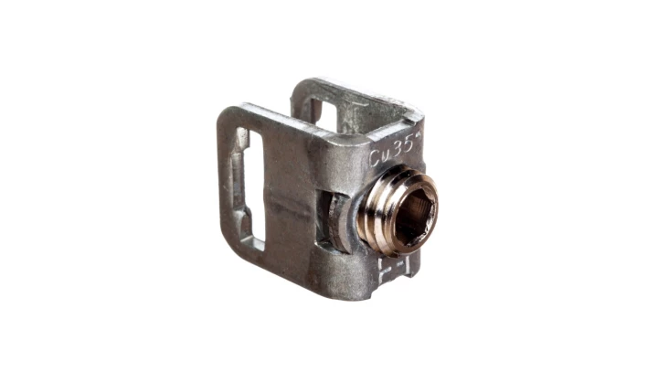 Zacisk szynowy Cu 2,5-35mm2 do klucza sześciokątnego KJ20.1