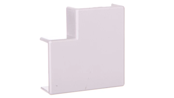 Narożnik do kanałów kablowych płaskiAP 22x10 biały /2szt/ ECAP2210B