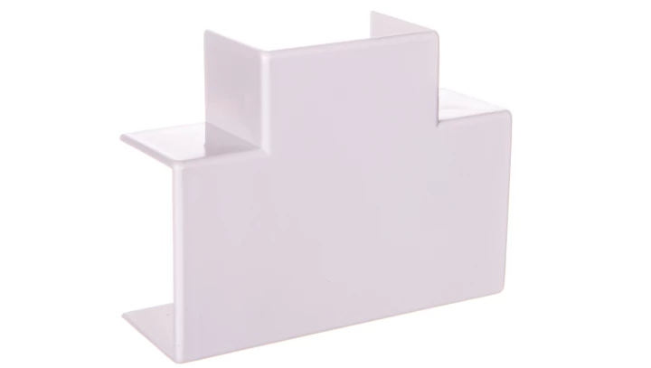 Rozgałęźnik do korytek kablowych typu T 40x25 biały /2szt/ ECT4025B