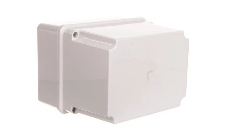 Puszka gładka z pokrywą wysoka 120 C Poliwęglan seria 490150x110x140szara EC490C5