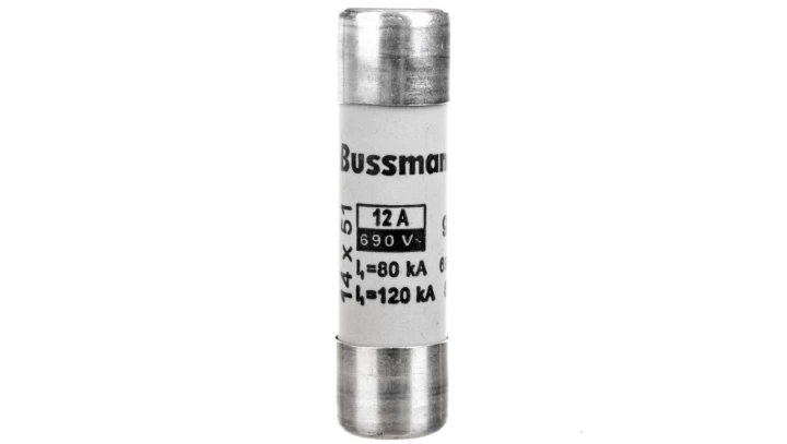 Wkładka bezpiecznikowa cylindryczna 14x51mm 12A gL/gG 690V C14G12