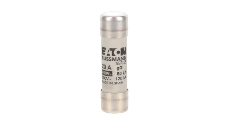 Wkładka bezpiecznikowa cylindryczna 14x51mm 20A gL/gG 690V C14G20