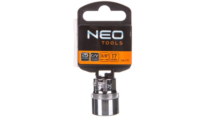 Nasadka sześciokątna 3/8cala 17 mm 08-177