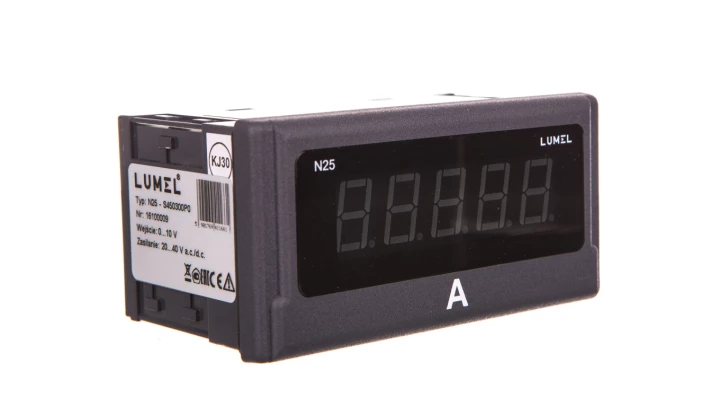Miernik cyfrowy 5 cyfr 0-10V DC zas.20-40V AC/DC wy.zas.24V N25 S450300M1
