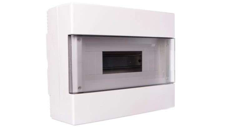 Rozdzielnica modułowa 1x12 natynkowa drzwi transp. seria 600 B IP40 280x220x100 biała EC60012B