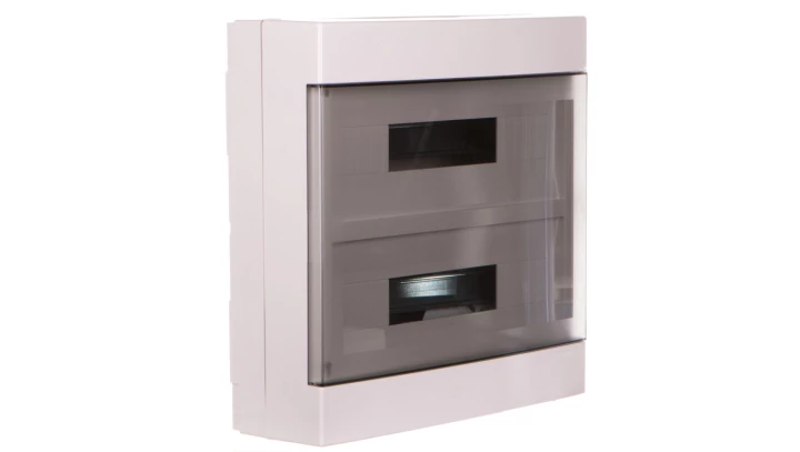 Rozdzielnica modułowa 2x18 natynkowa drzwi transp. seria 600 B IP40 400x400x130 biała EC60036B