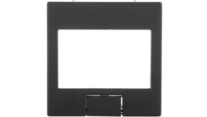 Merten System M Płytka centralna regulatora temperatury z wyświetaczem LCD antracyt MTN5775-0414